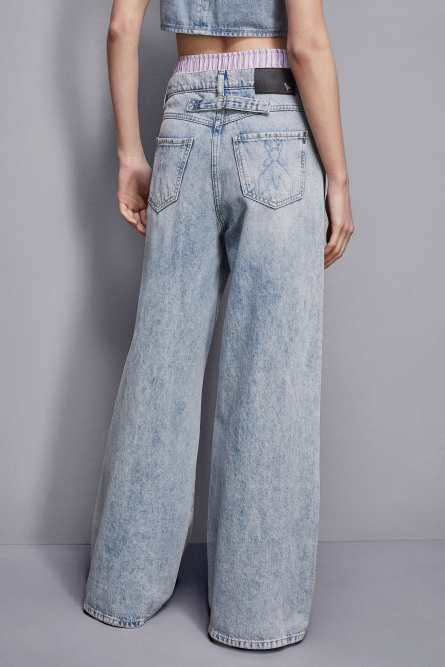 Denim pants, Blue, Patrizia Pepe