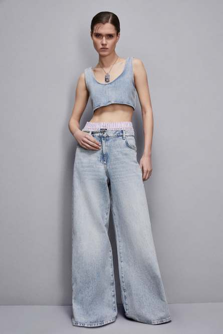 Denim pants, Blue, Patrizia Pepe