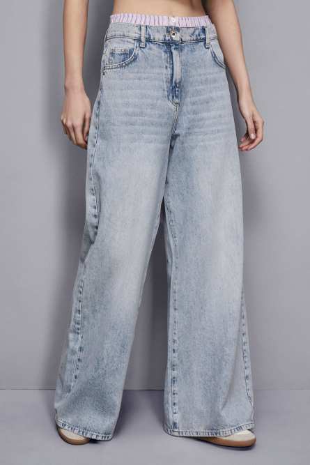 Denim pants, Blue, Patrizia Pepe