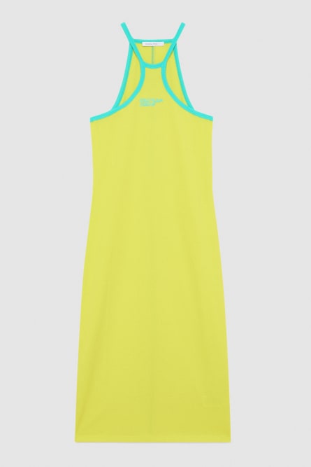 Jersey mini dress, Yellow, Patrizia Pepe