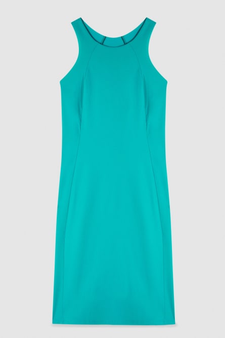 Stretch sheath dress, Light Blue, Patrizia Pepe