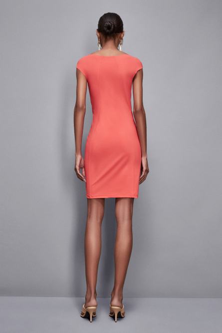 Short sheath dress, Purple, Patrizia Pepe