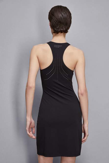 Essential jersey skinny dress, Black, Patrizia Pepe