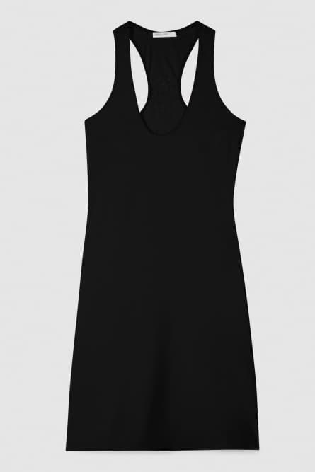 Essential jersey skinny dress, Black, Patrizia Pepe