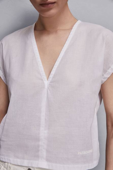 Kuscheliger Pullover aus Baumwolle, Weiß, Patrizia Pepe