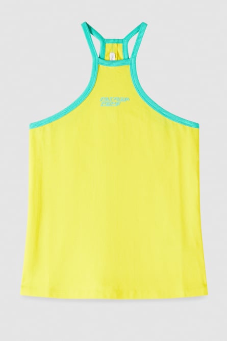 Tank-Top aus Jersey, Gelb, Patrizia Pepe
