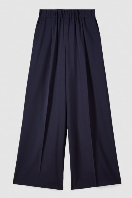 Essential palazzo pants, Blue, Patrizia Pepe