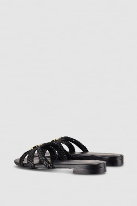 Slide sandals, Черный, Patrizia Pepe