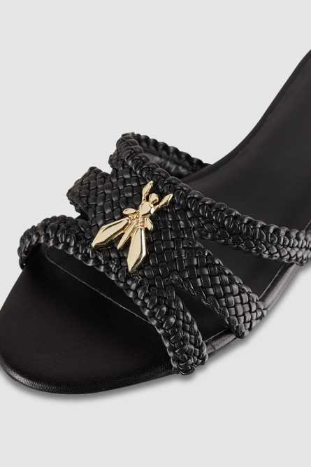 Slide sandals, Черный, Patrizia Pepe