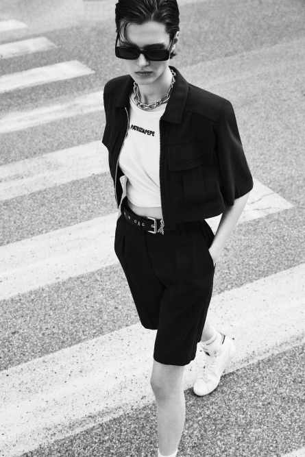 T-Shirt &quot;TO-GO&quot;, White, Patrizia Pepe
