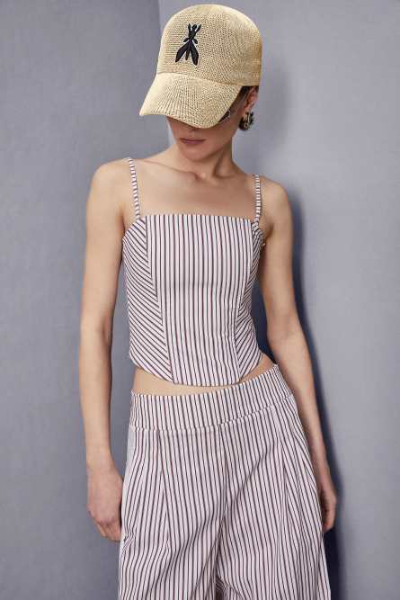 Visor cap, Beige, Patrizia Pepe