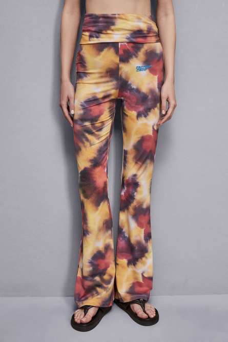 Tuta slim fit in jersey tecnico, Multicolor, Patrizia Pepe