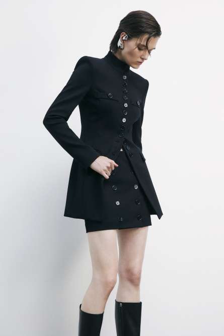 パピエ　Papier Enfant wrapped skirt/Black PCTALA WRAP SKIRT | Black | PIECES® Germany