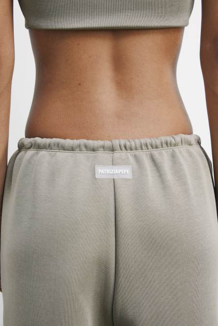 Oversized jogger pants, Beige, Patrizia Pepe