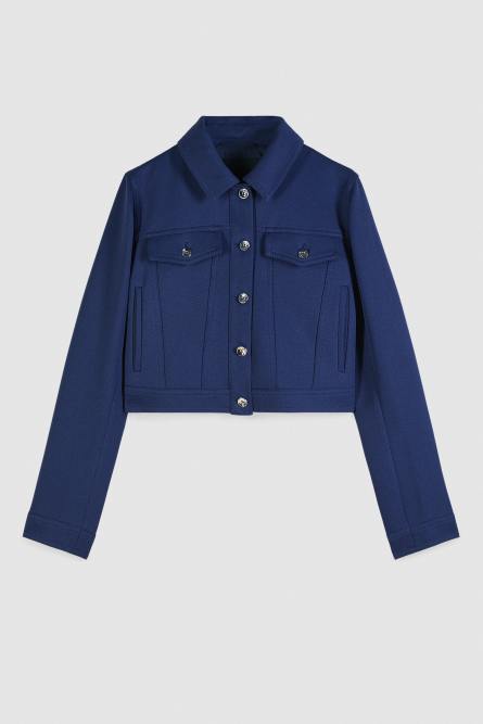 PATRIZIA PEPEジャケット Patrizia Pepe メランジ ジャケット | グレー | FARFETCH JP
