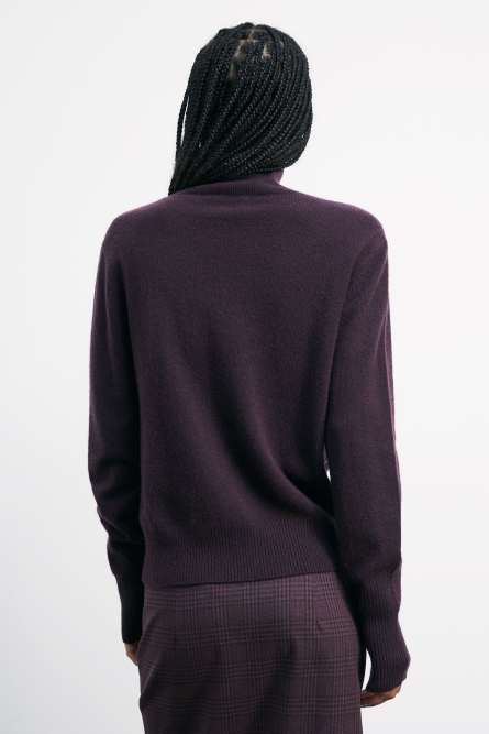 Pure cashmere sweater, Bordeaux, Patrizia Pepe