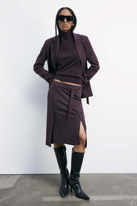 Pure cashmere sweater, Bordeaux, Patrizia Pepe