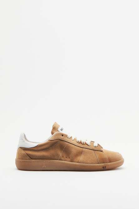 SKIN Sneakers &apos;93 in suede, Beige, Patrizia Pepe