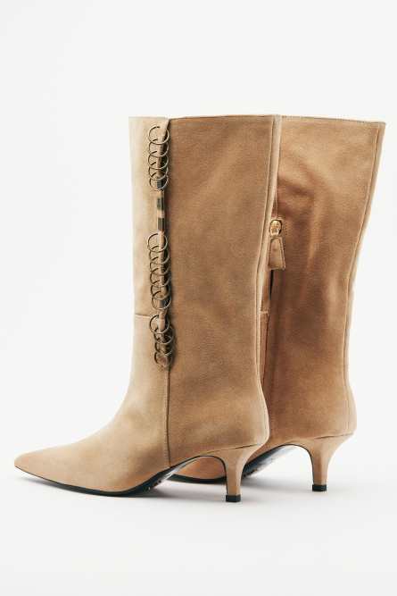 【PORTERNA】Dali suede boots Dariel Western Boots • Shop American Threads Women's Online