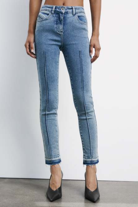 Stretch skinny jeans, Blue, Patrizia Pepe
