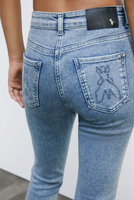 Stretch skinny jeans, Blue, Patrizia Pepe