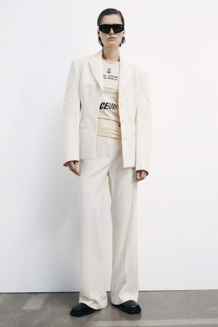 Racing jacket, White, Patrizia Pepe