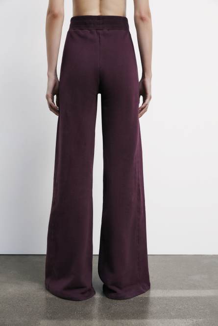 Flared sweatpants, Bordeaux, Patrizia Pepe