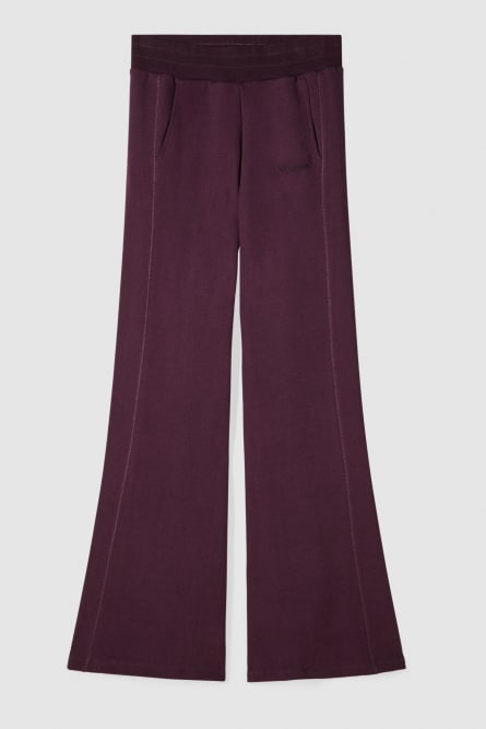 Flared sweatpants, Bordeaux, Patrizia Pepe