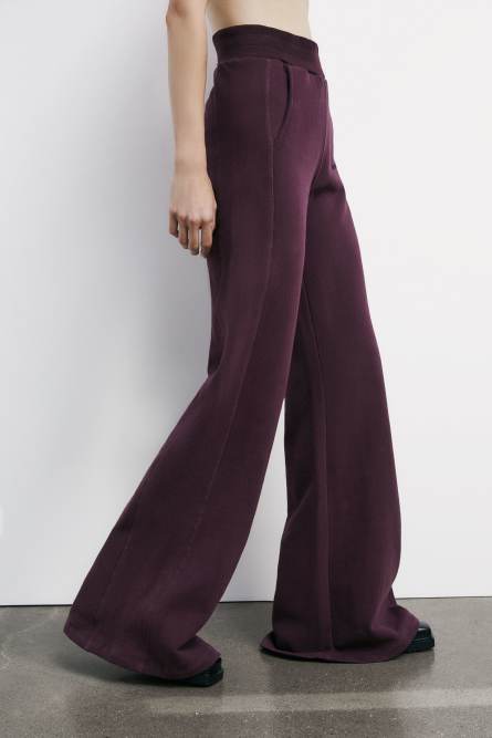 Flared sweatpants, Bordeaux, Patrizia Pepe