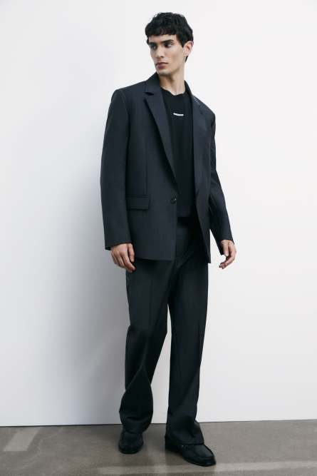 Oversized cotton t-shirt, Black, Patrizia Pepe