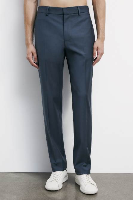 Cool wool cigarette fit pants, Grey, Patrizia Pepe