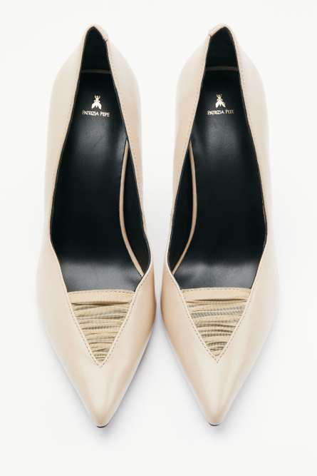Minimal Shape Second Skin pumps, Beige, Patrizia Pepe