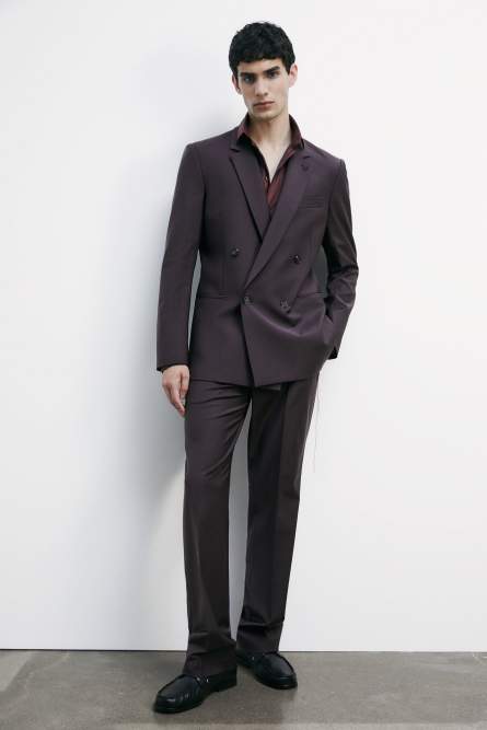 &quot;ESSENTIAL&quot; slim fit poplin shirt, Brown, Patrizia Pepe