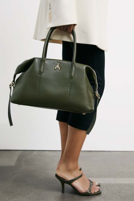 New Business bowling bag, Green, Patrizia Pepe
