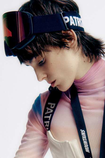 Masque de ski Chimeric Mountains, Rose, Patrizia Pepe