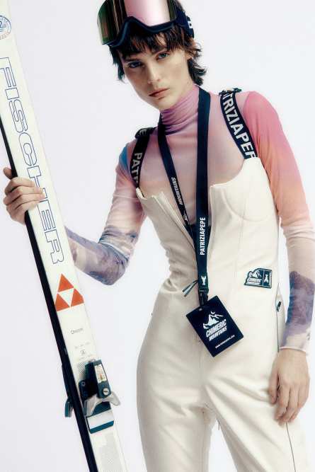 Chimeric Mountains ski suit, White, Patrizia Pepe