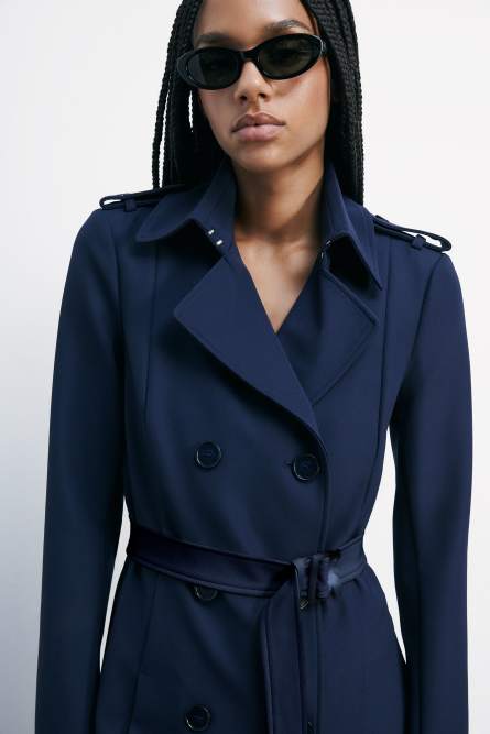 新品 patrizia pepe パトリツィアペペ トレンチ ロングコート 44 Beige 2 button jacket | Patrizia Pepe