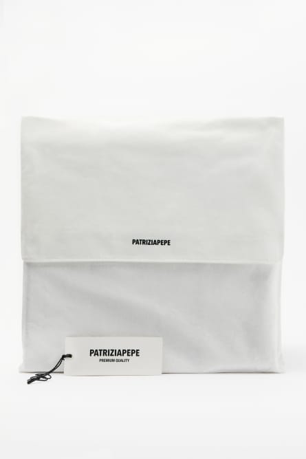 Cashmere poncho with fringes, Black, Patrizia Pepe