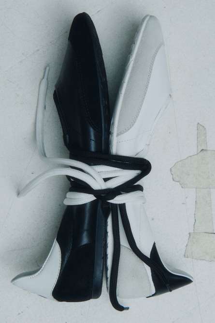 Dancing SKIN flats, Black, Patrizia Pepe