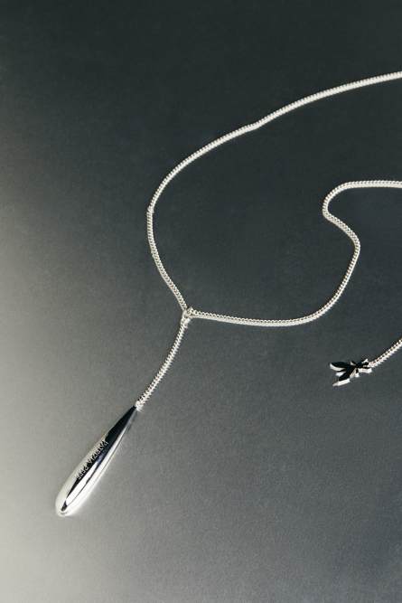 Drop Bijoux necklace, Silver, Patrizia Pepe
