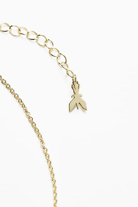 Mikro Fly Halskette, Gold, Patrizia Pepe