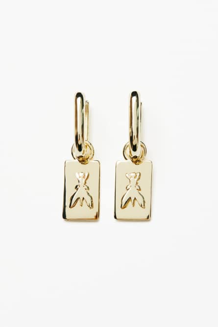 Серьги Micro Fly, Золотистый, Patrizia Pepe