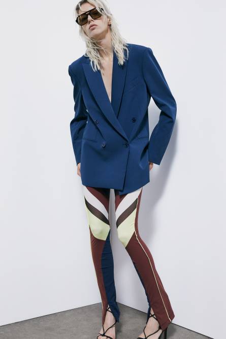 Color block leggings, Multicolor, Patrizia Pepe