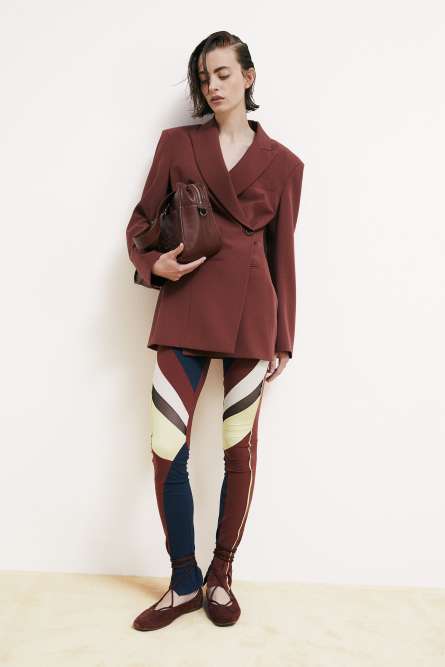 Color block leggings, Multicolor, Patrizia Pepe