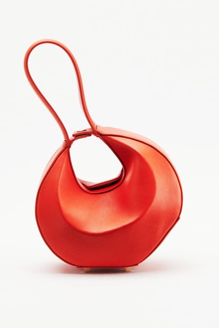 Сумка Bangle bag Hobo маленькая, Оранжевый, Patrizia Pepe