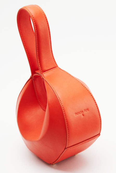 Сумка Bangle bag Hobo маленькая, Оранжевый, Patrizia Pepe