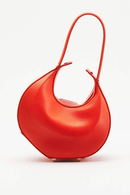 Сумка Bangle bag Hobo маленькая, Оранжевый, Patrizia Pepe