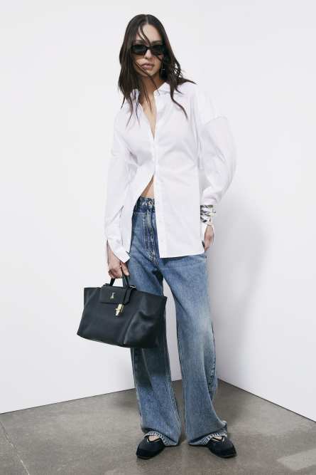 Never Complete raffia shopping bag, Black, Patrizia Pepe