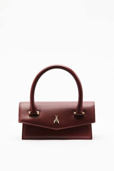 Fly Bamby shoulder bag with handles, Brown, Patrizia Pepe