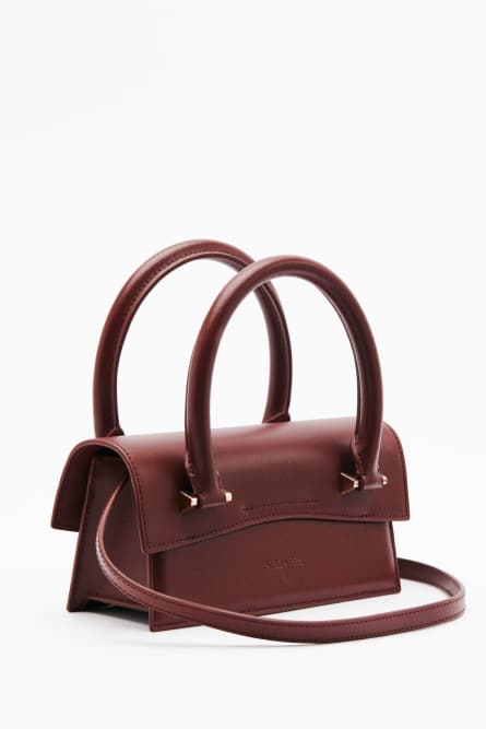 Fly Bamby shoulder bag with handles, Brown, Patrizia Pepe